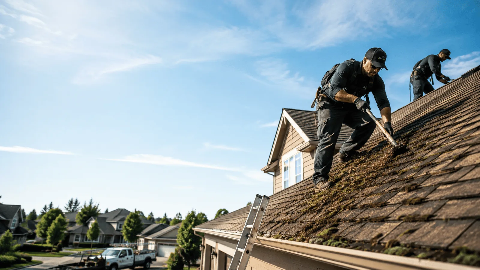 Roof Moss Removal in Fair Oaks, CA near me